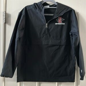Boys SDSU pullover size large.